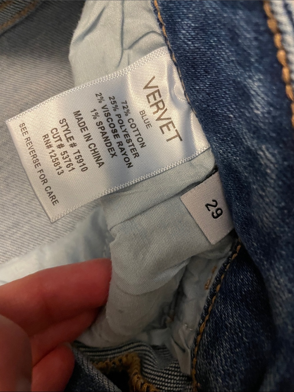 Straight Leg Women’s Jeans in Faded Blue - Classic Everyday Style - Picture 3 of 10